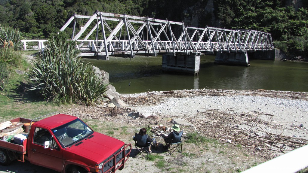 Trestle Bridge near Punakaiki